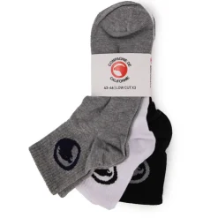 COMPAGNIE DE CALIFORNIE Chaussettes en coton Lowcut x3 avec logo Homme GRIS Best