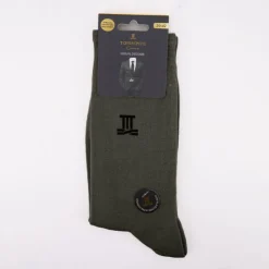 TORRENTE Chaussettes fil d'ecosse colors 24001 Homme KAKI Sale