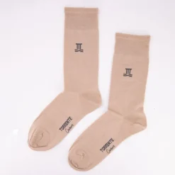 TORRENTE Chaussettes fil d'ecosse colors 24001 Homme BEIGE Hot