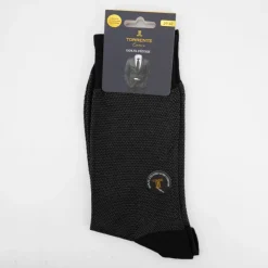 TORRENTE Chaussettes fil d'ecosse fantaisies 24018 Homme NOIR