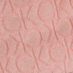 CALVIN KLEIN Chaussettes fines et délicate filigrane logo lot x4 /blanc Femme ROSE New