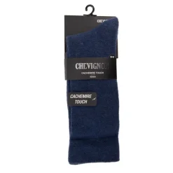 CHEVIGNON Chaussettes hautes Cataldo Unies Homme BLEU Discount