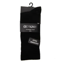 CHEVIGNON Chaussettes hautes Cataldo Unies Homme NOIR Clearance