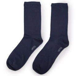 KAPORAL Chaussettes hautes en bamboo Homme BLEU Outlet