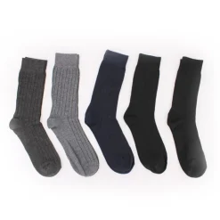 CHEVIGNON Chaussettes hautes noires lot de 5 idriss Homme MULTICOLORE Discount
