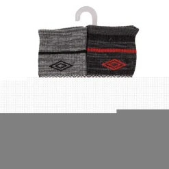 UMBRO Chaussettes lot de 6 crew t39-46 Homme ROUGE Clearance