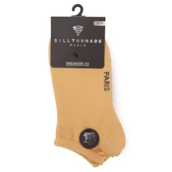 BILL TORNADE Chaussettes lot de 3 socquettes pastel Femme ORANGE Online