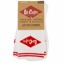 LEE COOPER Chaussettes lot x3 t27-30 Enfant BLANC
