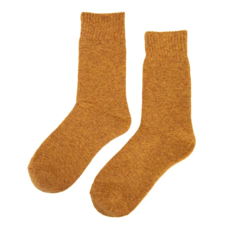 RODIER Chaussettes ultra douces salamata Femme JAUNE New