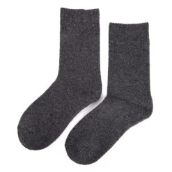 RODIER Chaussettes ultra douces salamata Femme GRIS FONCE Sale