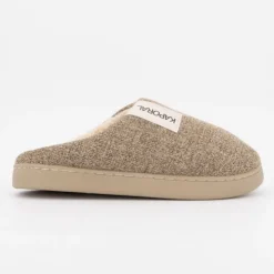 KAPORAL Chausson amelien épais intérieur fourré Homme BEIGE Outlet