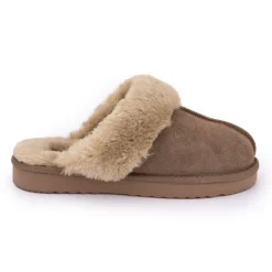 KELARA Chausson fourré fausse fourrure semelle épaisse Femme MARRON Best