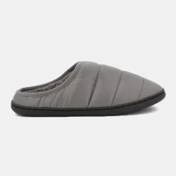 LEE COOPER Chausson matelassé doublé fausse fourrure Oceano Homme GRIS Hot