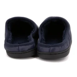 LEE COOPER Chausson matelassé doublé fausse fourrure Oceano Homme BLEU PETROLE Discount