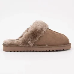 LOVETT Chaussons fourrés Femme MARRON