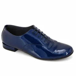 XAVIER DANAUD Chaussures derby cuir Femme BLEU FONCE Clearance