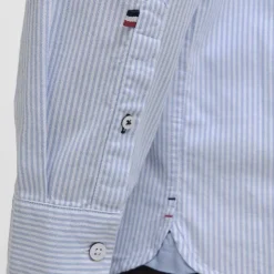 JACK & JONES Chemise à rayures infinity oxford coton Homme BLEU Online