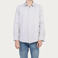 JEAN-LOUIS SCHERRER Chemise albert unie Homme GRIS CLAIR Best