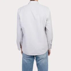 JEAN-LOUIS SCHERRER Chemise albert unie Homme GRIS CLAIR Best