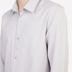 JEAN-LOUIS SCHERRER Chemise albert unie Homme GRIS CLAIR Best