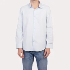 JEAN-LOUIS SCHERRER Chemise albert unie Homme BLEU CLAIR Best