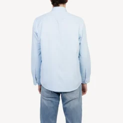 JEAN-LOUIS SCHERRER Chemise albert unie Homme BLEU CIEL Hot