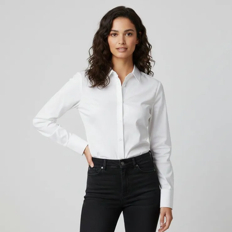 ONLY Chemise Ashley Femme BLANC