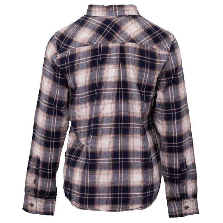 AMERICAN PEOPLE Chemise Austin de couleur à motif carreaux Femme BEIGE Outlet