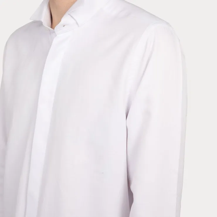 JEAN-LOUIS SCHERRER Chemise cerem david Homme BLANC Hot