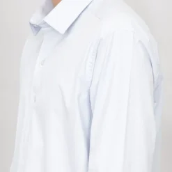 BILL TORNADE Chemise bleue clair classique coton Homme BLEU CLAIR Discount