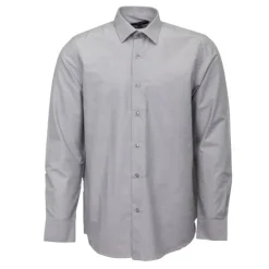 JEAN-LOUIS SCHERRER Chemise ciel 04 albert 17020 Homme GRIS New