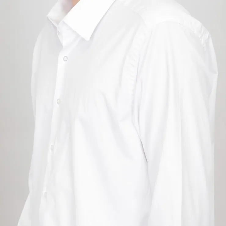 BILL TORNADE Chemise classique coton à enfiler Homme BLANC Best