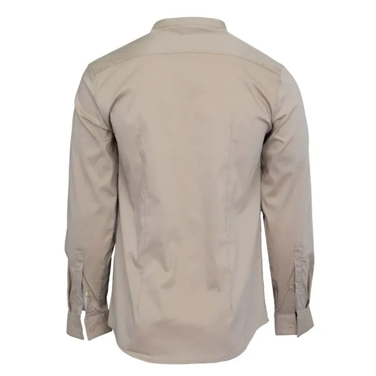 IMPERIAL Chemise classique coton Homme BEIGE Online