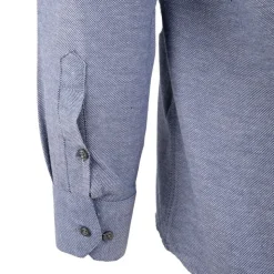 BILL TORNADE Chemise classique droite Homme BLEU PETROLE Discount