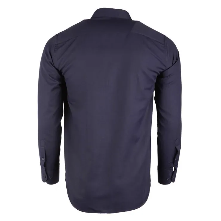 BILL TORNADE Chemise classique droite Homme BLEU FONCE Online