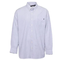DOCKERS Chemise col à boutons avec motifs rayures Homme BLEU CLAIR Hot