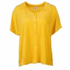 PEDALO Chemise manches courtes theoule Femme JAUNE Outlet