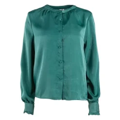 ONLY Chemise manches longues Femme VERT FONCE New