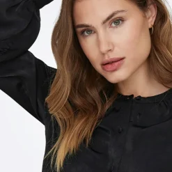 ONLY Chemise manches longues Femme NOIR Clearance