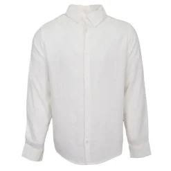 PANAME BROTHERS Chemise manches longues lin mélangé Homme BLANC ECRU Outlet