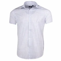 NEW MAN Chemise mc nmhs3631.f68 Homme BLANC Discount