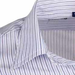 NEW MAN Chemise mc nmhs3631.f68 Homme BLEU Clearance