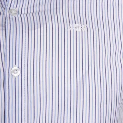 NEW MAN Chemise mc nmhs3631.f68 Homme BLEU Clearance