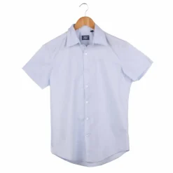 NEW MAN Chemise mc nmhs3632.f68 Homme BLEU CLAIR Outlet