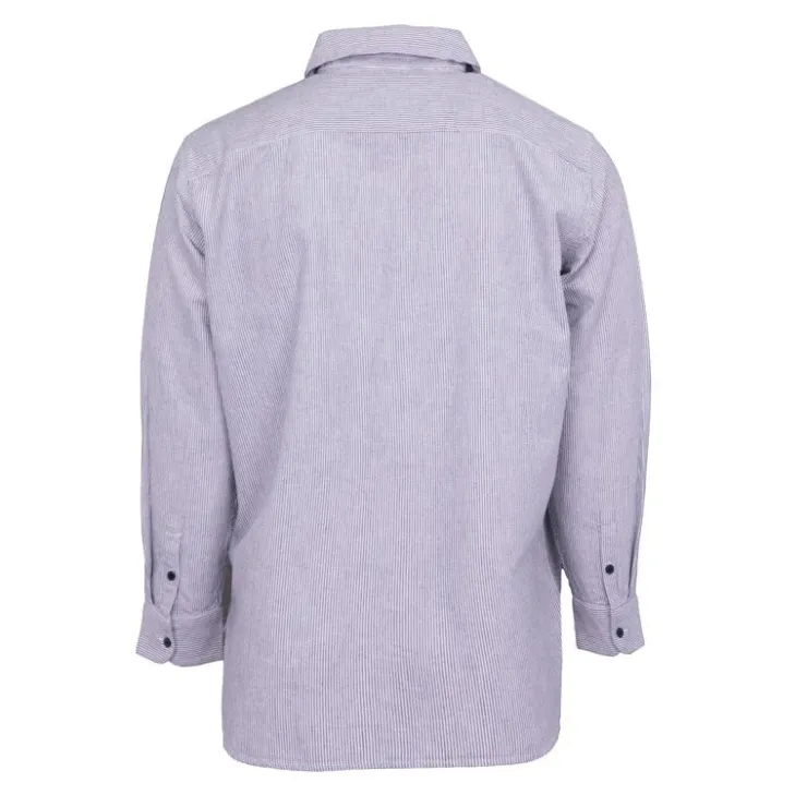 DOCKERS Chemise regular à rayures coton Homme BLEU Outlet