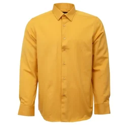 JEAN-LOUIS SCHERRER Chemise safran albert uni Homme JAUNE Outlet