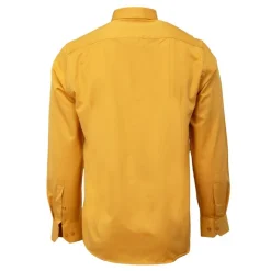 JEAN-LOUIS SCHERRER Chemise safran albert uni Homme JAUNE Outlet