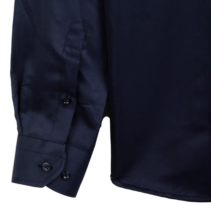 BEST MOUNTAIN Chemise slim fit Homme BLEU FONCE Online