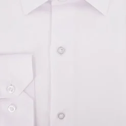 BILL TORNADE Chemise unie col 37 regular fit Homme BLANC Outlet