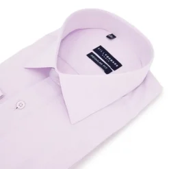 BILL TORNADE Chemise unie col 15 regular fit Homme ROSE CLAIR